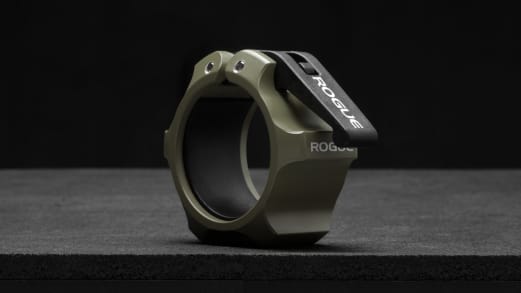 ROGUE FITNESS USAアルミニウムカラー セラコート ブラック ROGUE